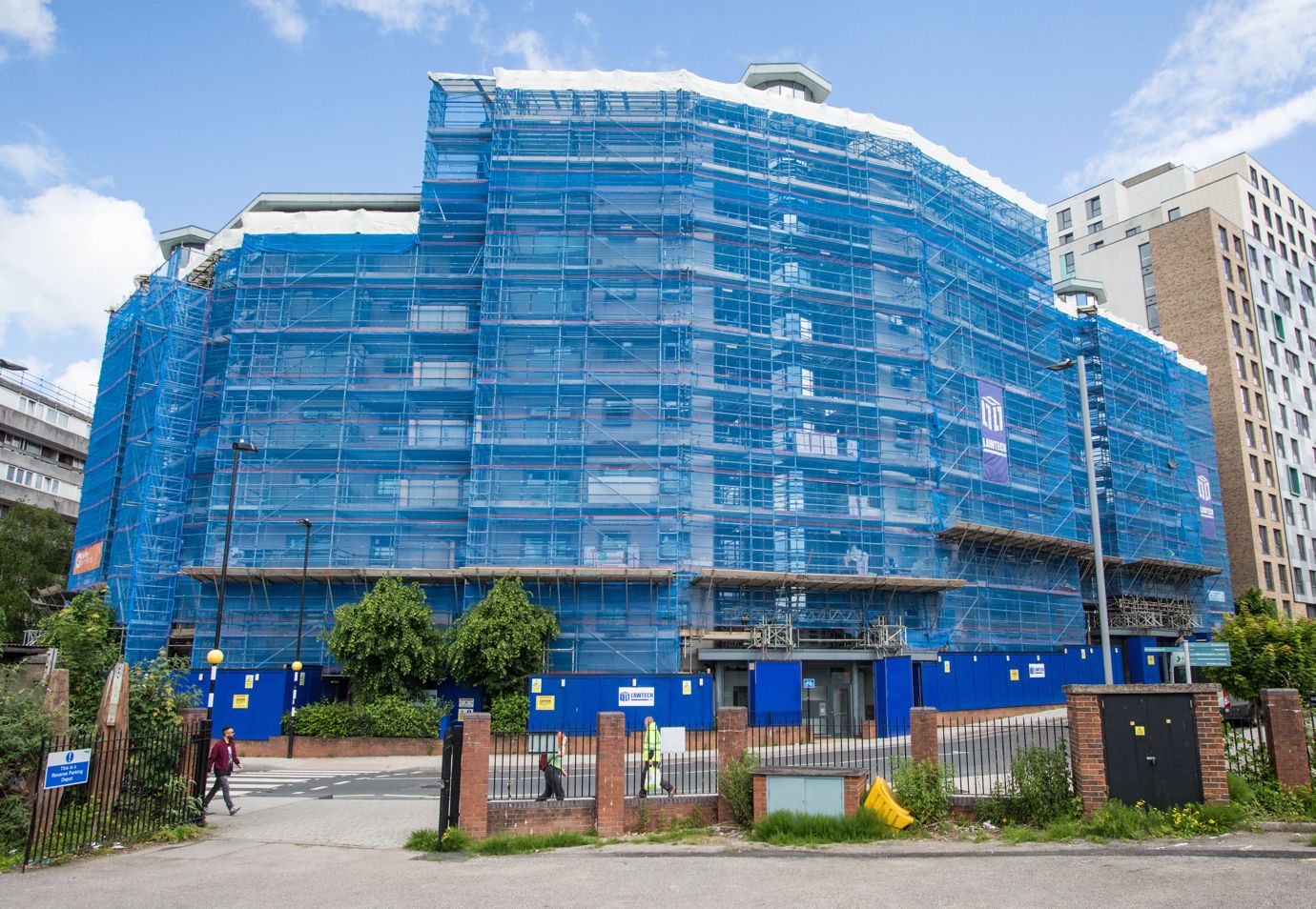 Lawtech Group - UK - Cladding & Facade Specialists  - Empire View & Gantry Court (6)